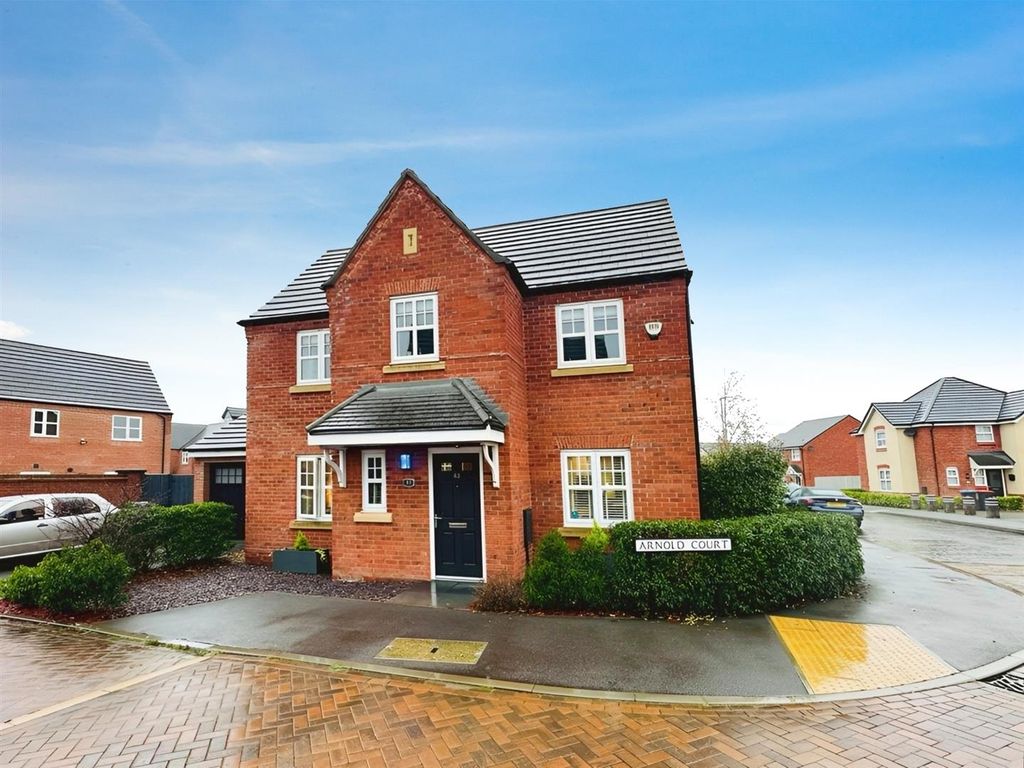 4 bed detached house for sale in Arnold Court, Winnington Village, Northwich CW8, £365,000