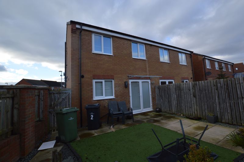 3 bed property for sale in Wingate Way, Ashington NE63, £145,000