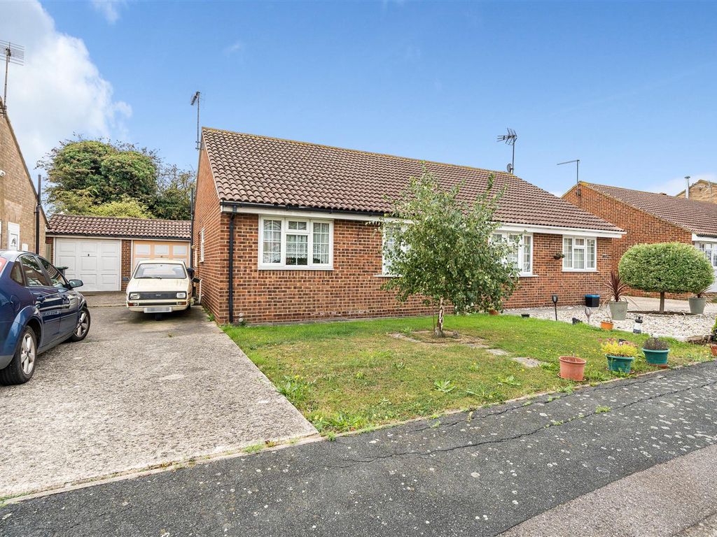 2 bed semi-detached bungalow for sale in Hampton Close, Herne Bay CT6, Herne Bay,, £225,000