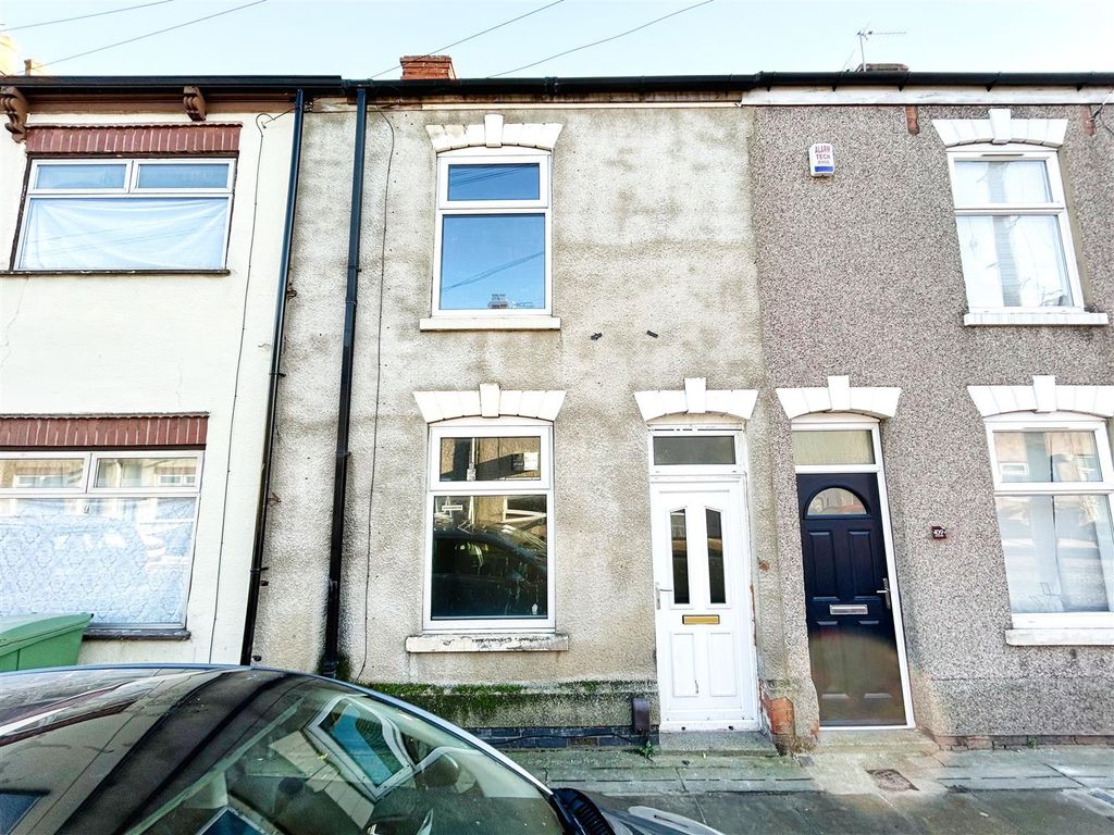 3 bed terraced house for sale in Rutland Street, Grimsby DN32, £42,000