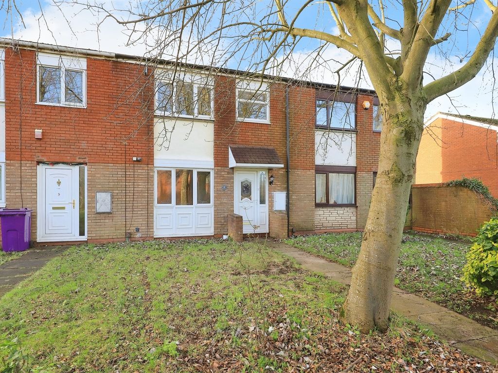 3 bed terraced house for sale in Hedgerow Walk, Pendeford, Wolverhampton WV8, £175,000