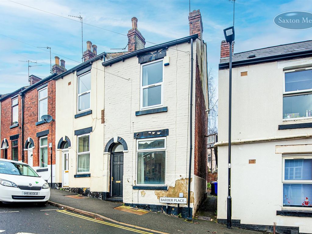 1 bed end terrace house for sale in Barber Place, Sheffield S10, £150,000