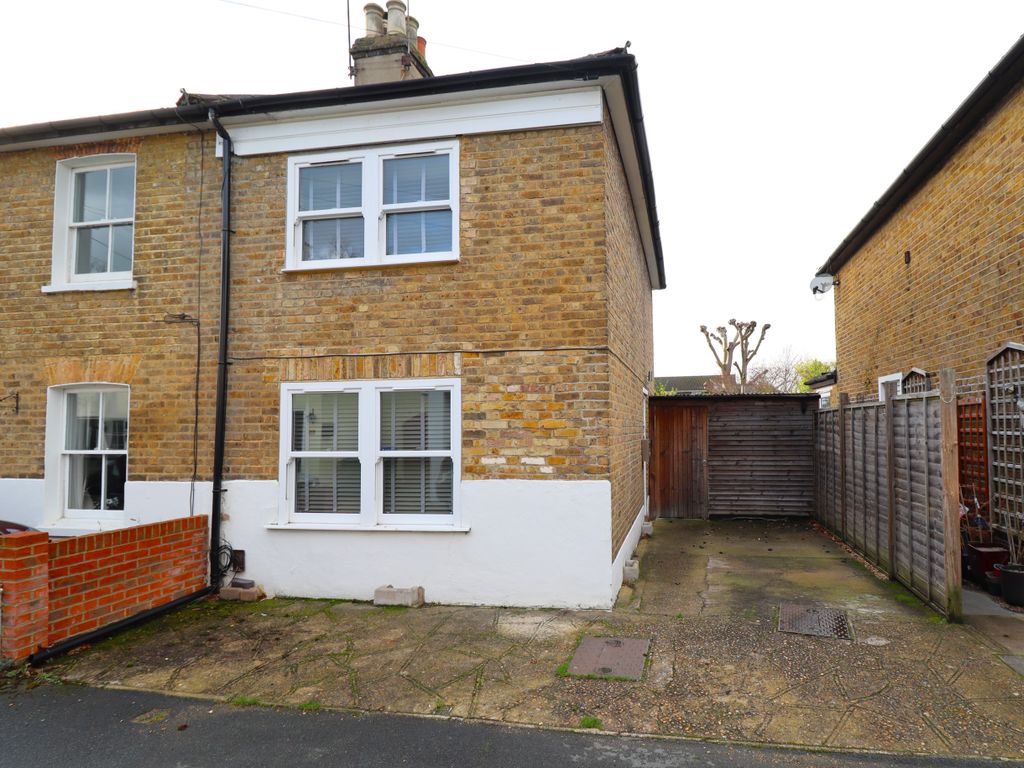 2 bed semi-detached house to rent in Mills Road, Hersham Village, Surrey KT12, £1,750 pcm