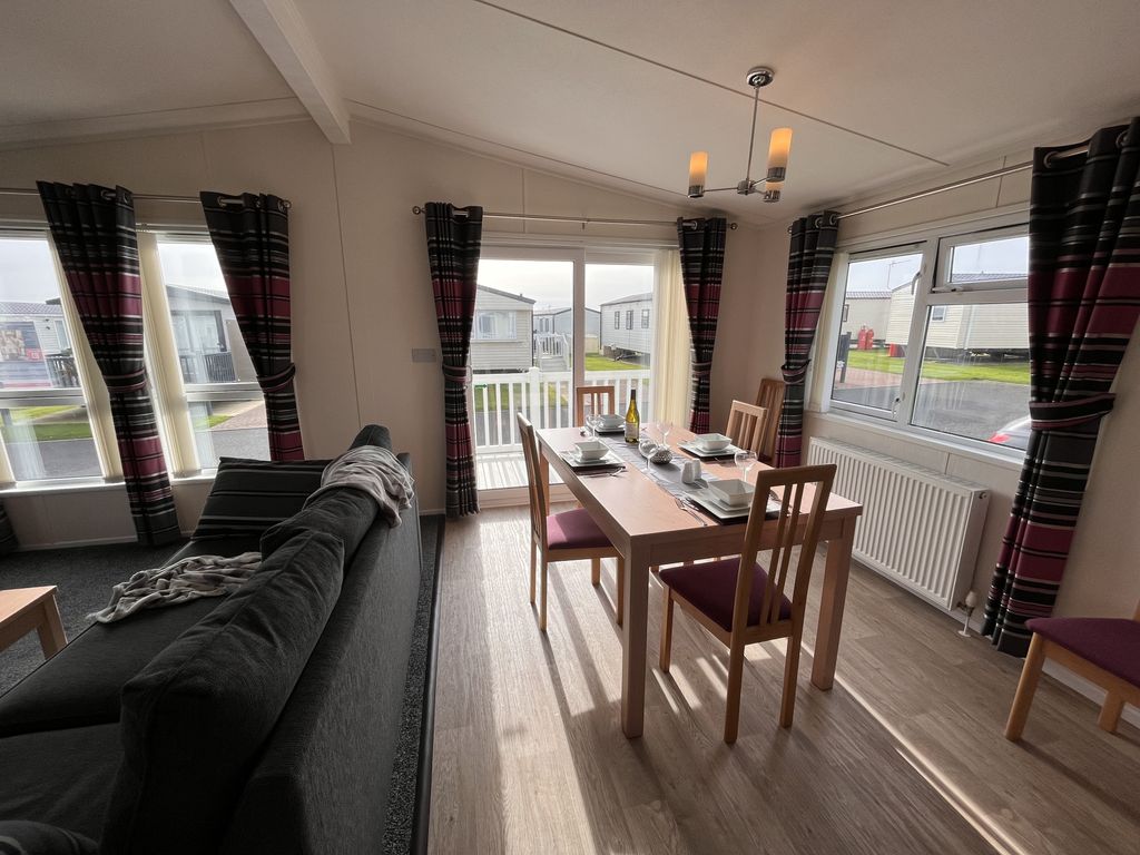 3 bed lodge for sale in The Links Leisure Complex, Links Road, Milnthorpe, Northumberland NE65, £94,745