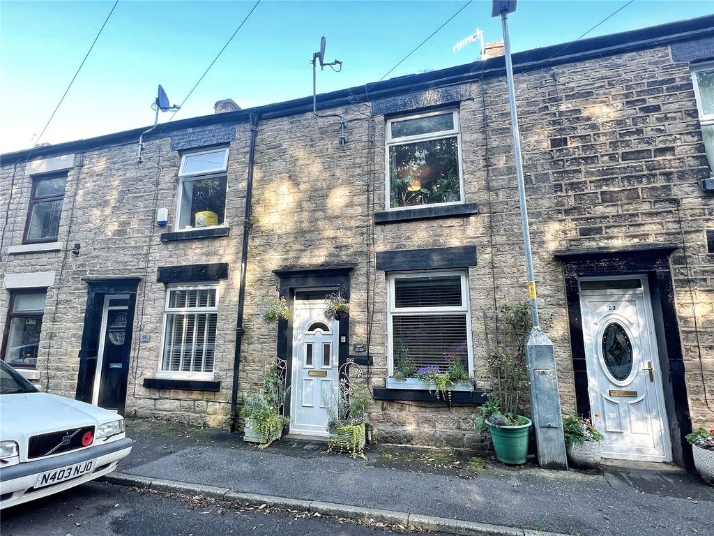 2 bed terraced house for sale in Cheshire Street, Mossley OL5, £160,000