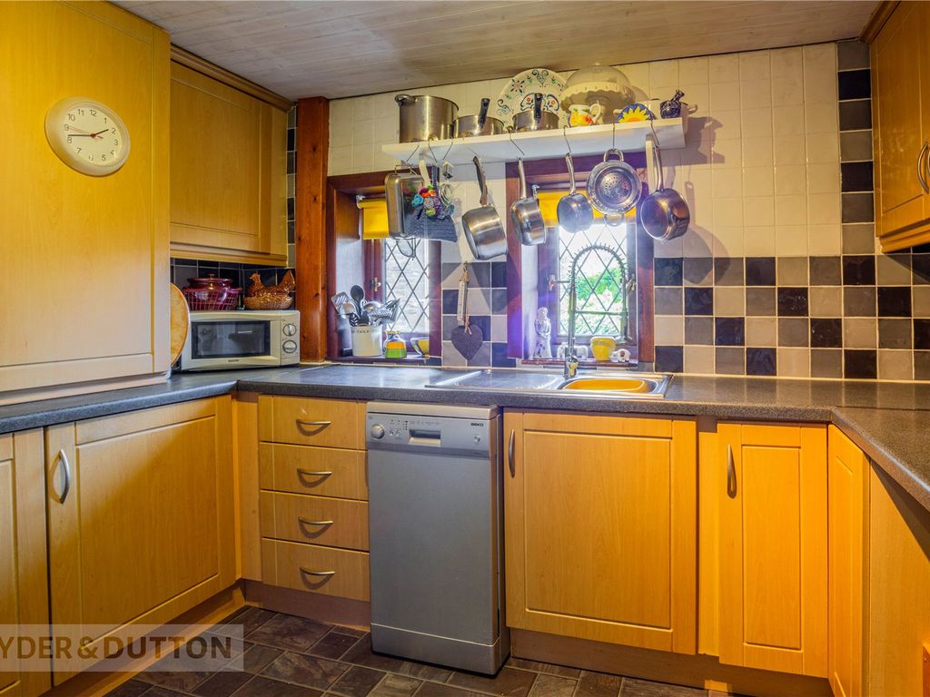 4 bed detached house for sale in Abney Road, Mossley OL5, £335,000