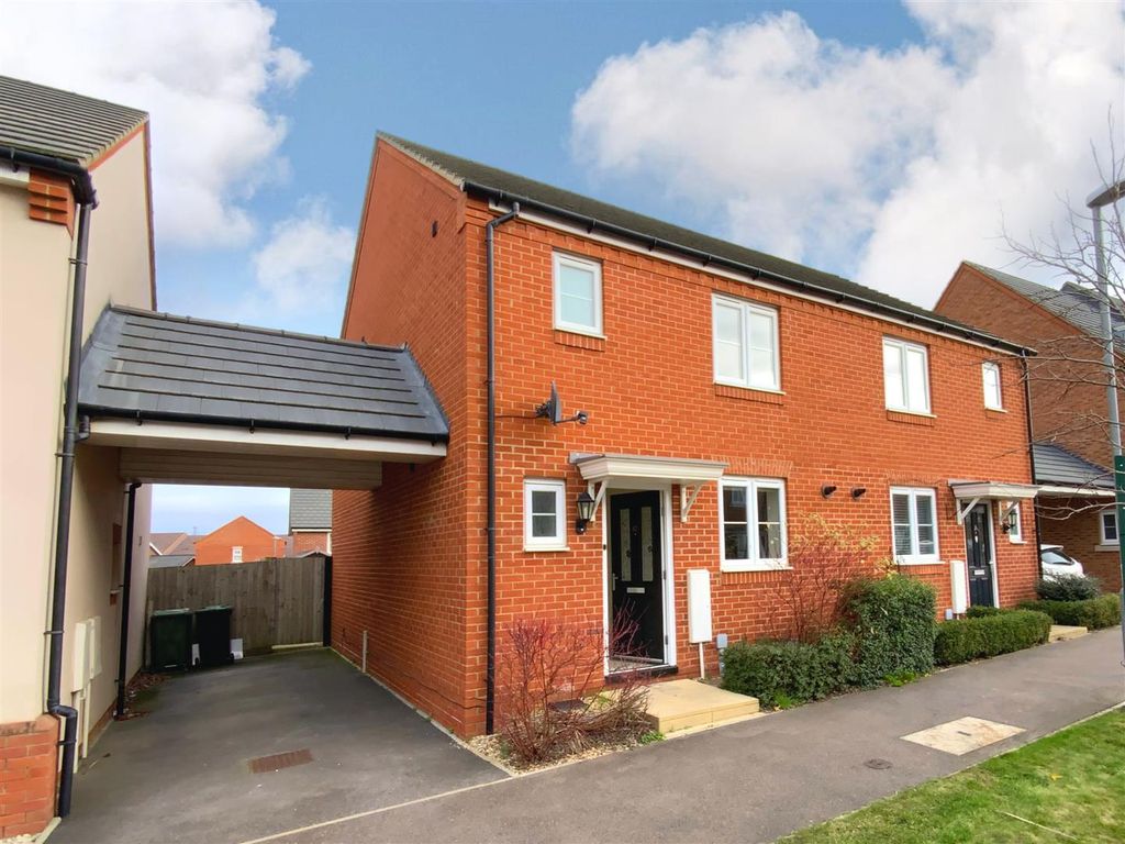 3 bed semi-detached house for sale in Parrott Grove, Marston Moretaine, Bedford MK43, £318,500