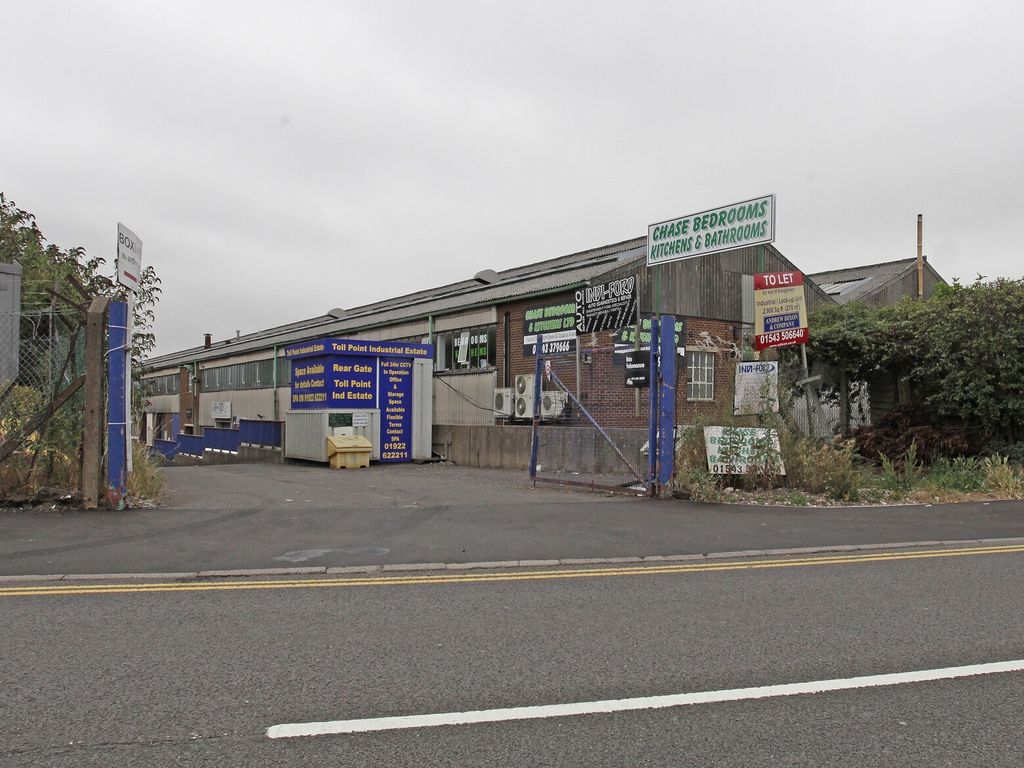 Light industrial to let in Lichfield Road, Walsall WS8, £6,156 pa