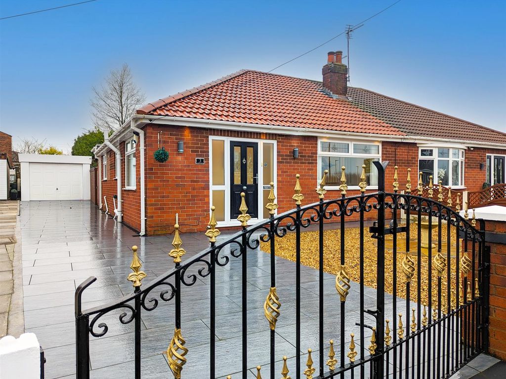 2 bed semi-detached bungalow for sale in Ashley Road, Hindley Green, Wigan WN2, £230,000
