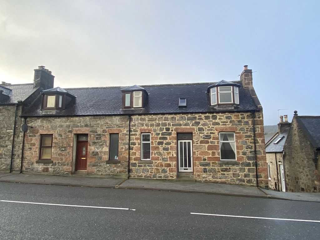 3 bed end terrace house for sale in Balvenie Street, Dufftown, Keith, Banffshire AB55, £70,000