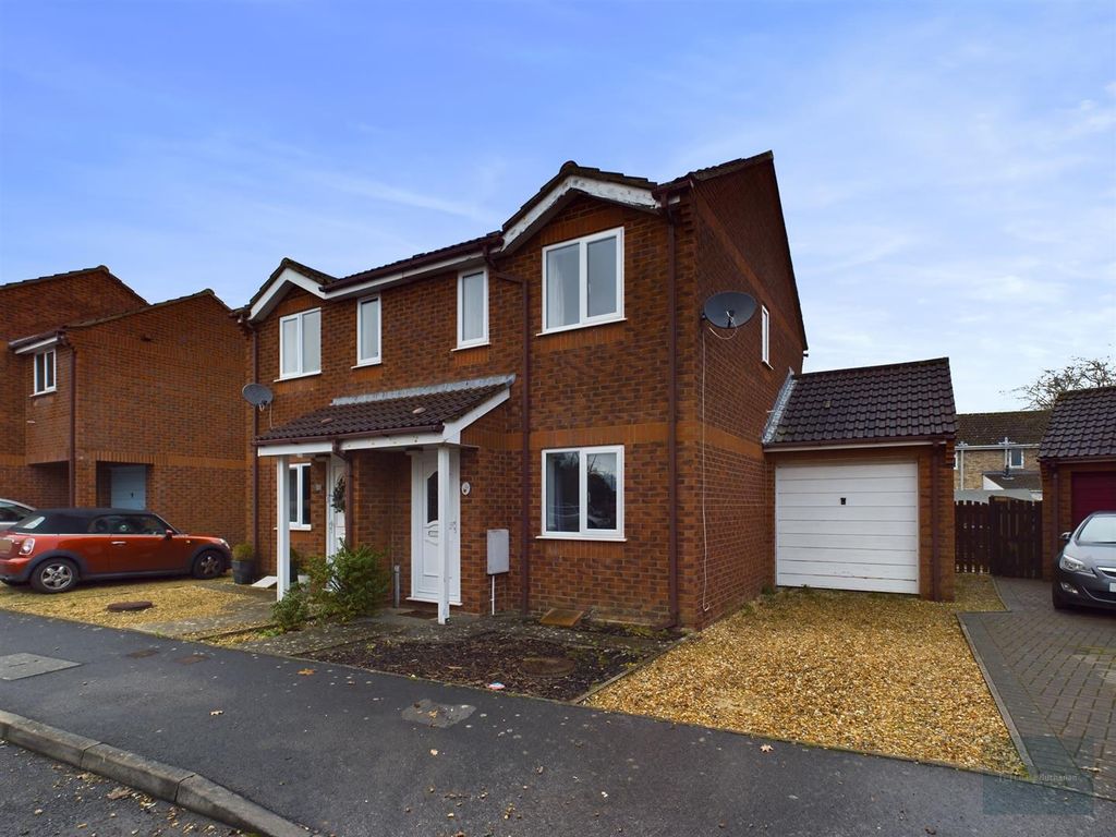 2 bed semi-detached house for sale in Clydesdale Close, Trowbridge BA14, £209,950