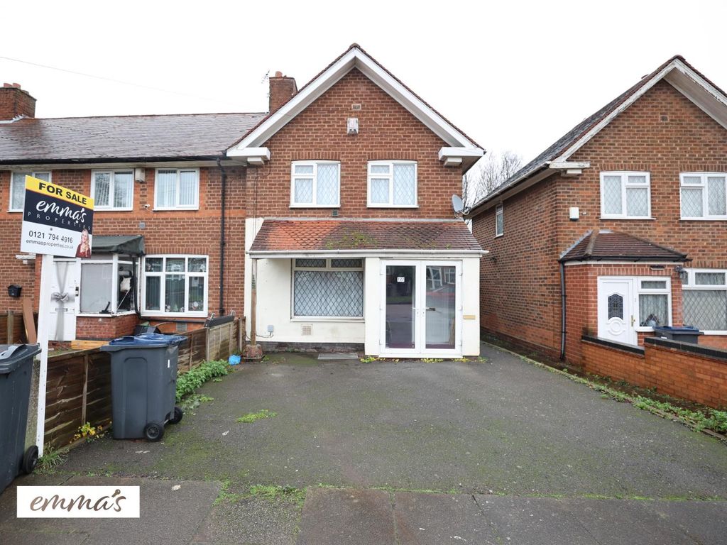 2 bed semi-detached house for sale in Bushbury Road, Birmingham B33, £150,000