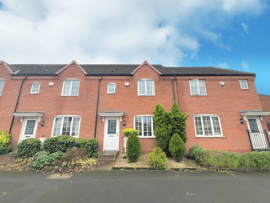 3 bed terraced house for sale in Harebell Gardens, Bingham, Nottingham NG13, £265,000