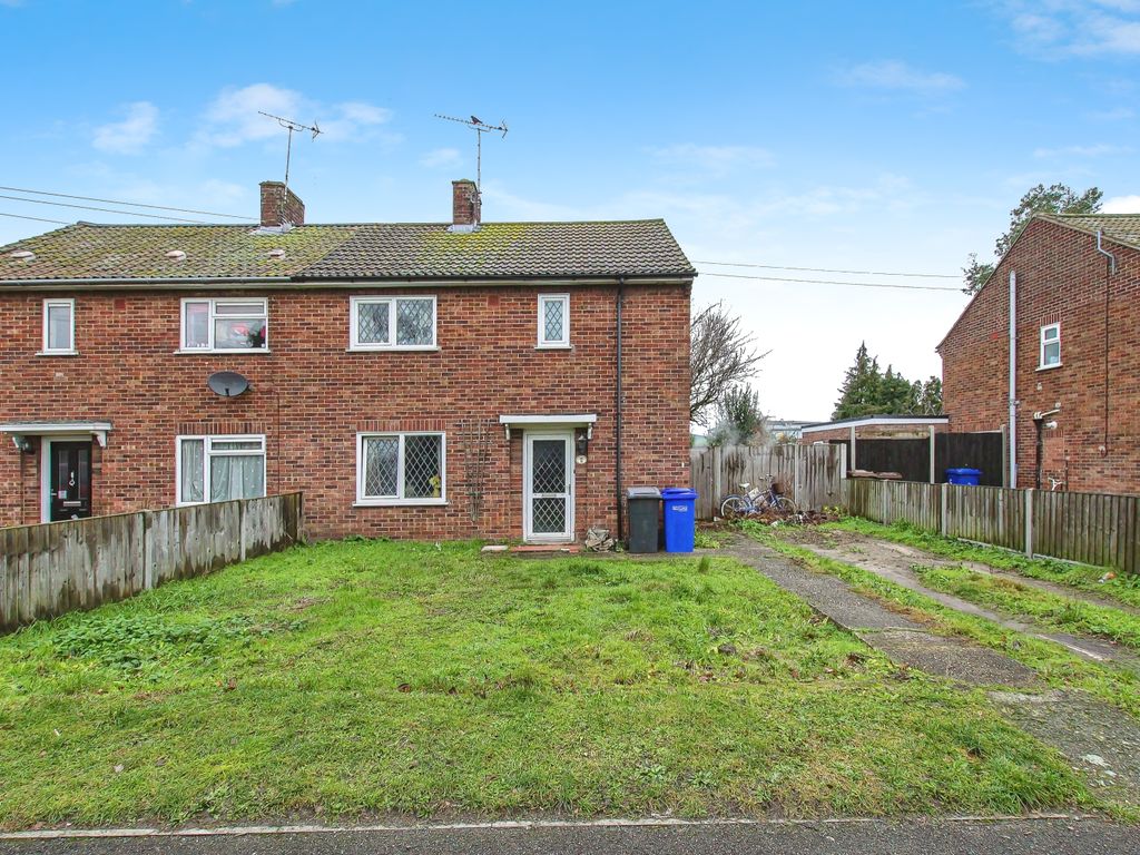 3 bed semi-detached house for sale in Junction Road, Bury St. Edmunds IP28, £200,000