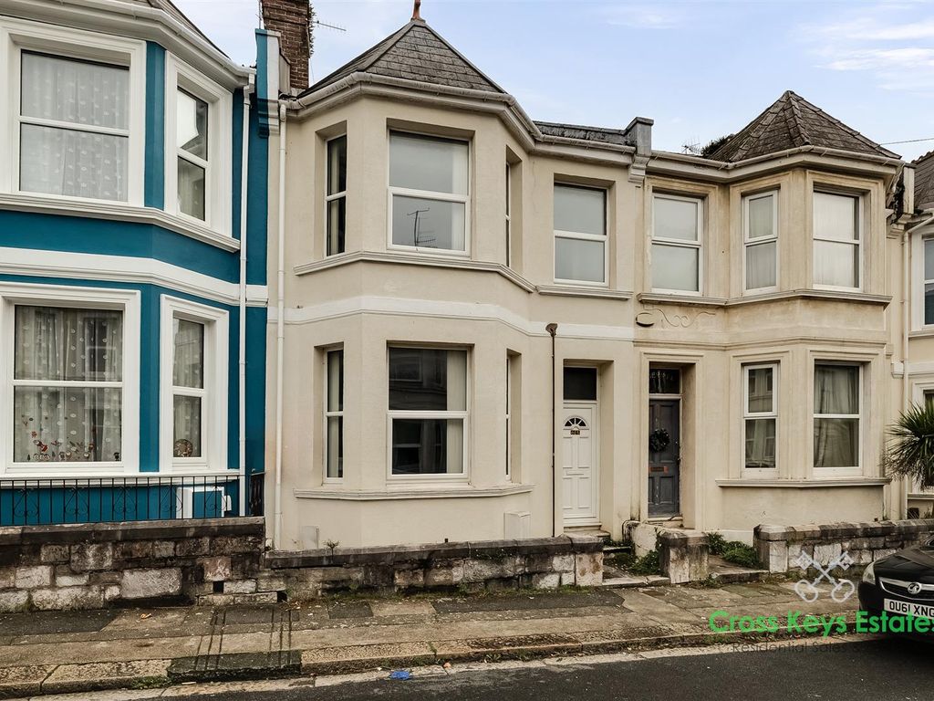 3 bed property for sale in Whittington Street, Plymouth PL3, £210,000