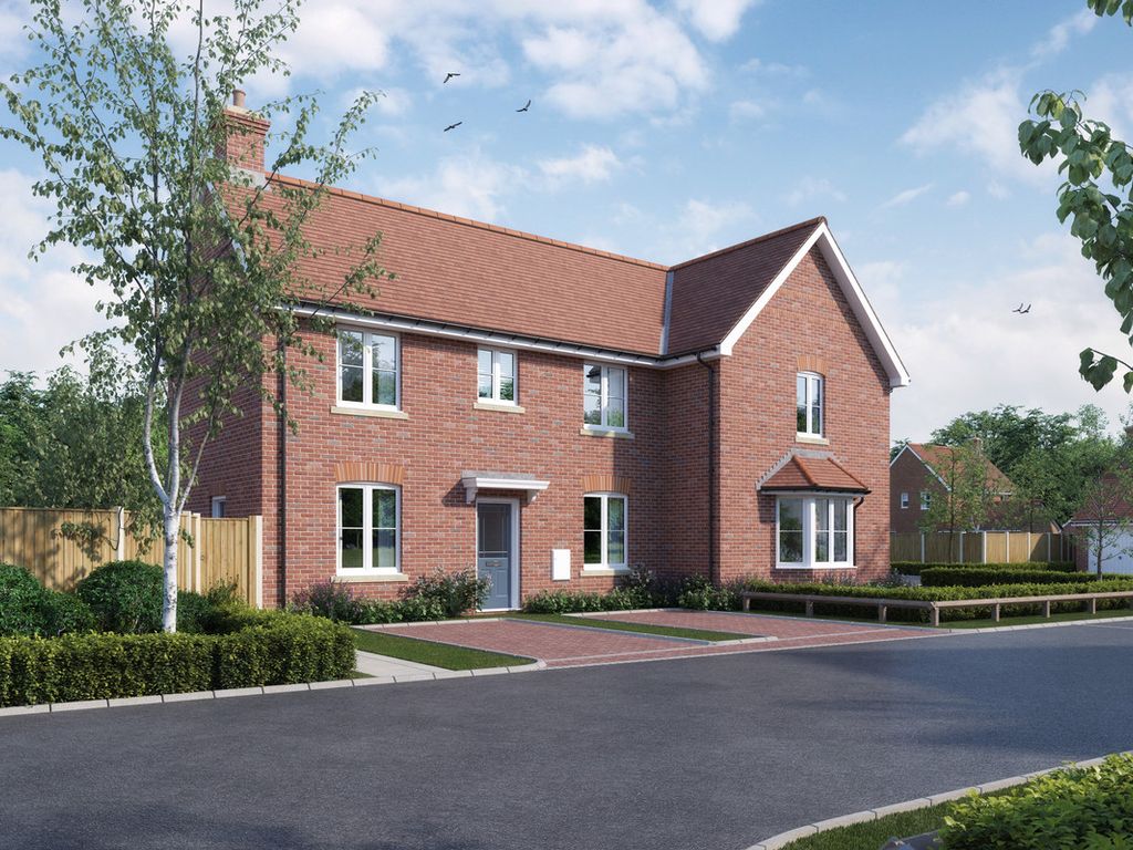 New home, 2 bed semi-detached house for sale in Plot 14 Swan Meadows, Marsh Gibbon OX27, £360,000