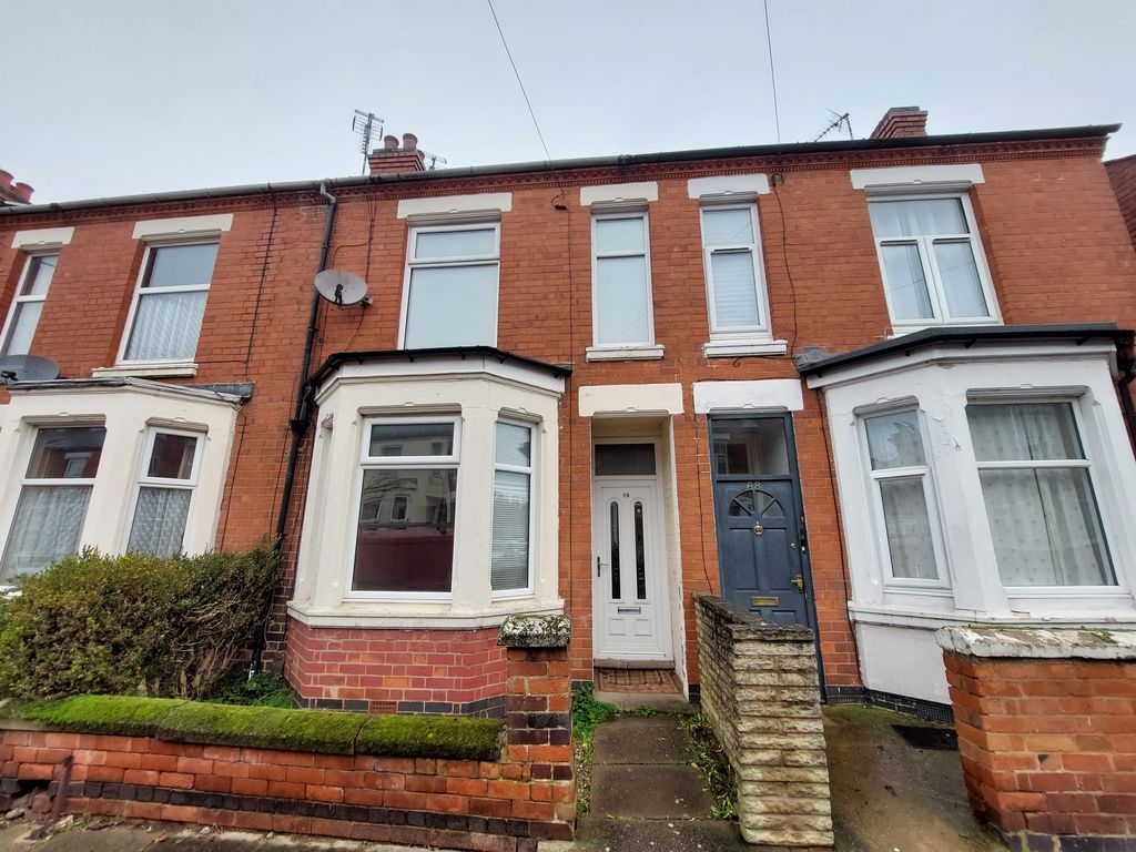 Terraced house for sale in 70 Highland Road, Earlsdon, Coventry, Warwickshire CV5, £180,000