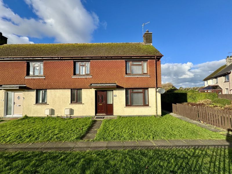 2 bed semi-detached house for sale in Minffordd Road, Caergeiliog, Holyhead LL65, £100,000