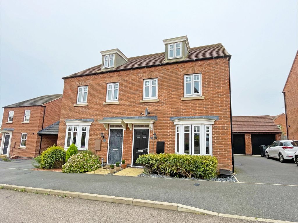 3 bed semi-detached house for sale in Dairy Way, Kibworth Harcourt, Leicester LE8, £299,950
