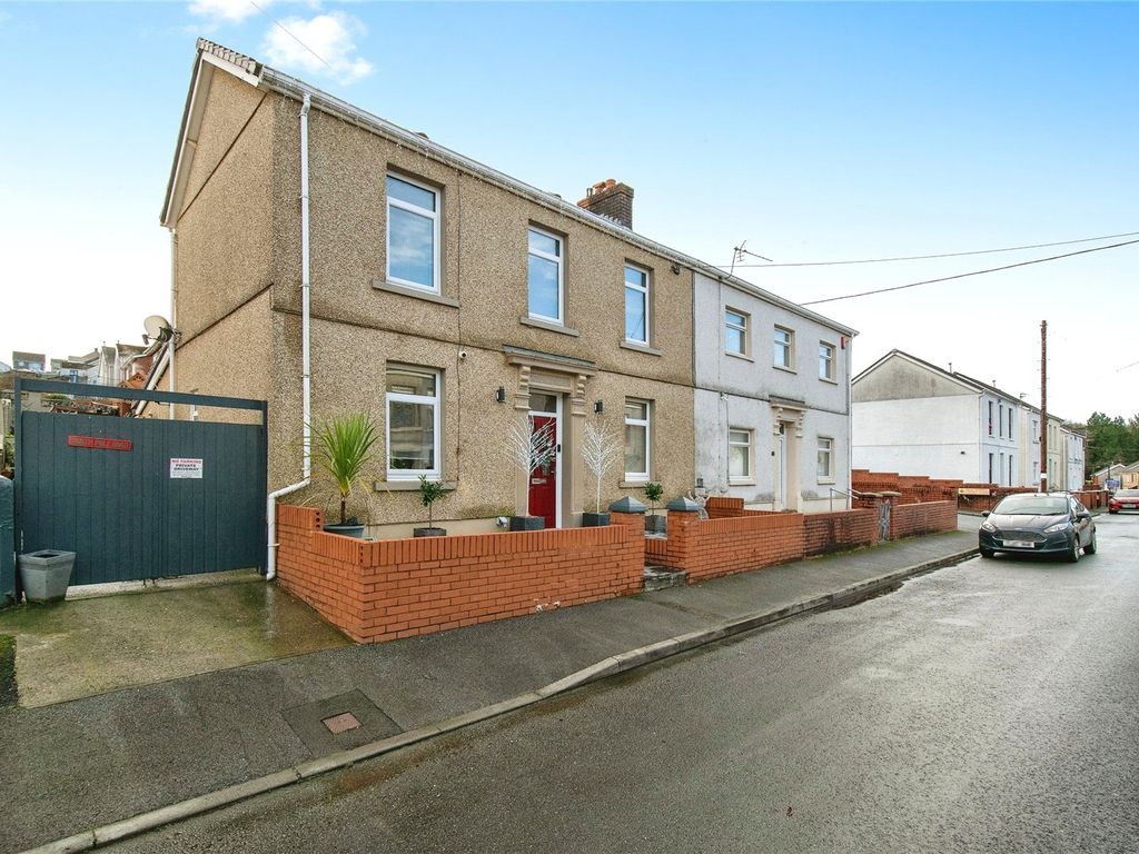 4 bed semi-detached house for sale in Stepney Road, Garnant, Ammanford, Carmarthenshire SA18, £220,000