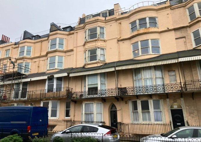 1 bed flat for sale in Flat 4, 37 Bedford Square, Brighton BN1, £160,000
