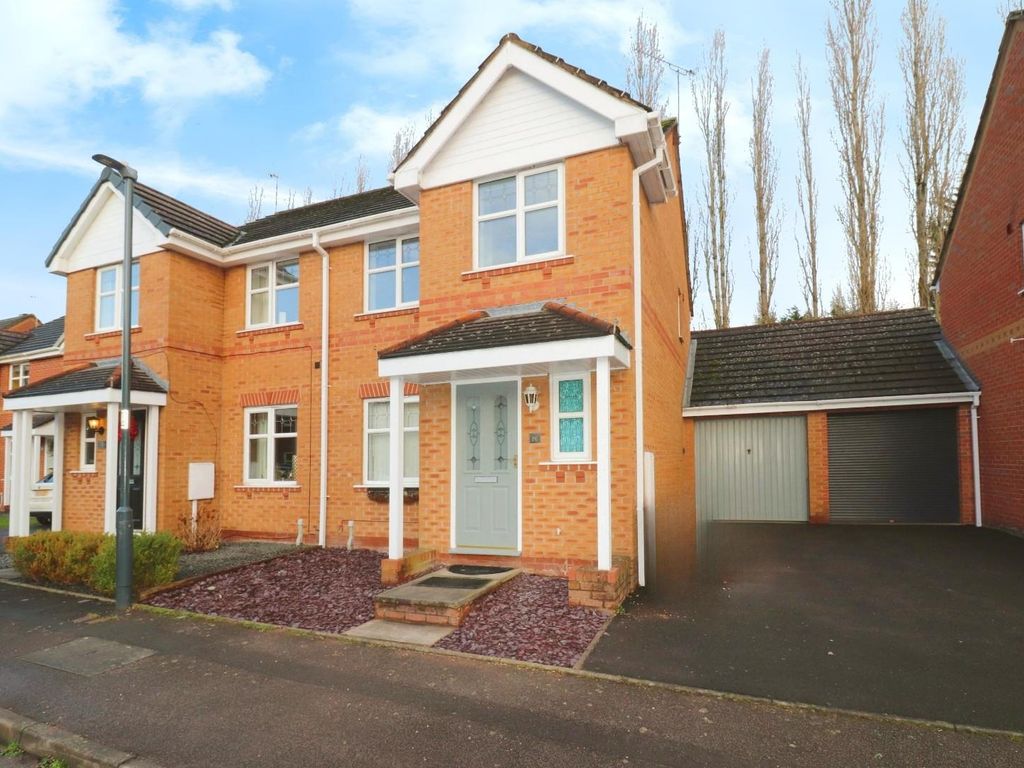 3 bed semi-detached house for sale in Penshurst Way, Nuneaton CV11, £220,000