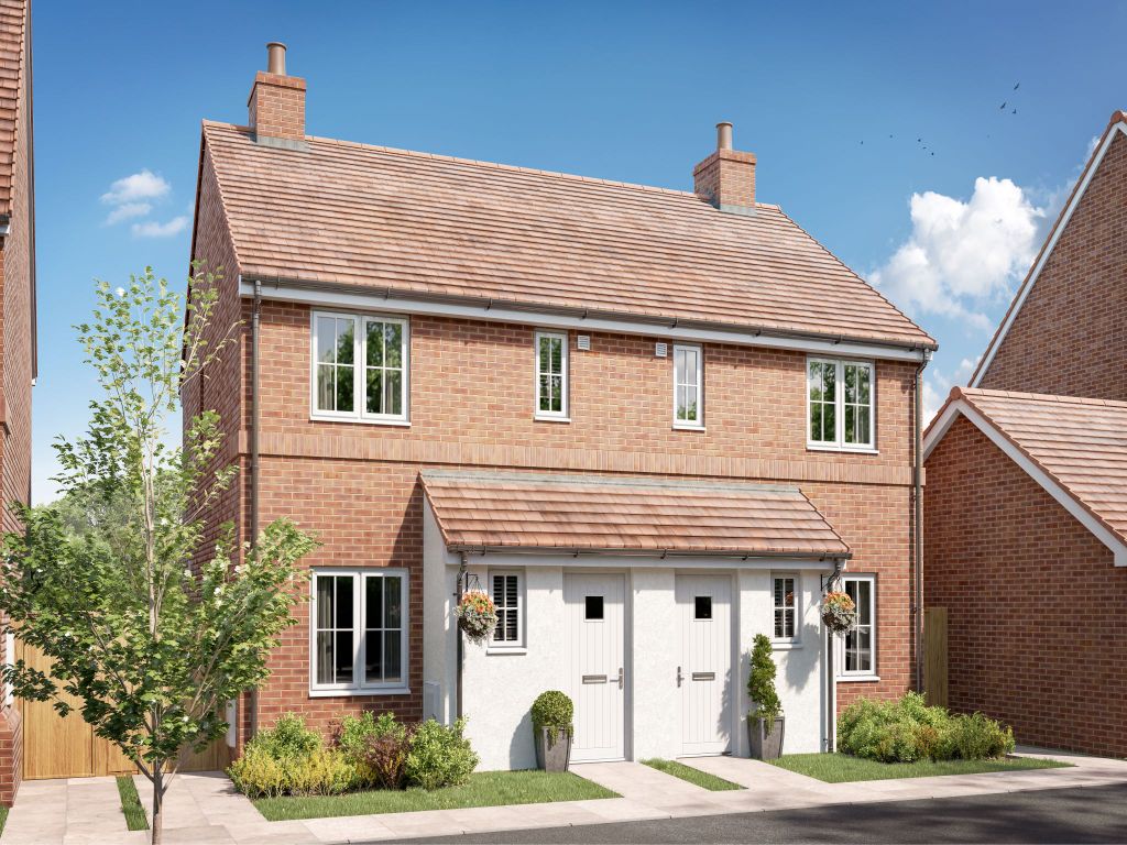 New home, 2 bed terraced house for sale in "The Trafalgar" at Dumbrell Drive, Paddock Wood, Tonbridge TN12, £355,000