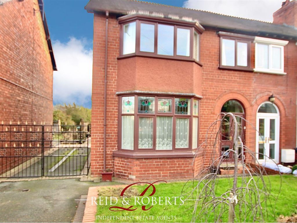 4 bed semi-detached house for sale in Park Villas, Ruthin Road, Mold CH7, £295,000
