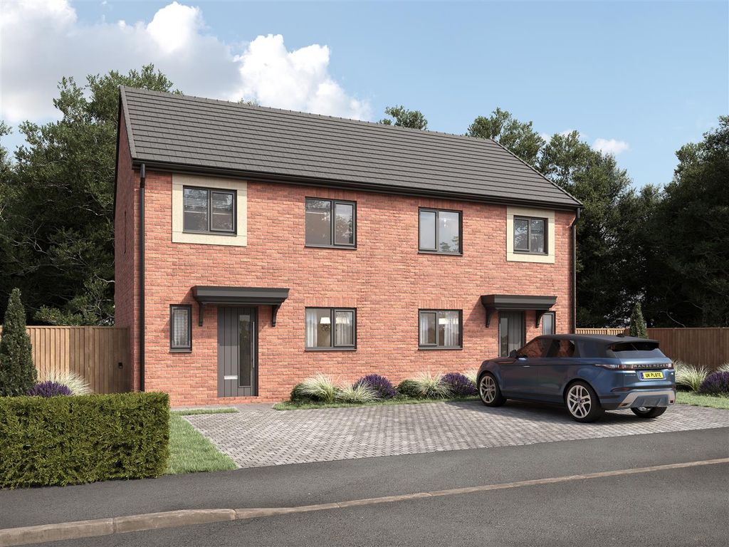 New home, 3 bed semi-detached house for sale in Plot 42 The Addison, The Coppice, Chilton DL17, £205,000