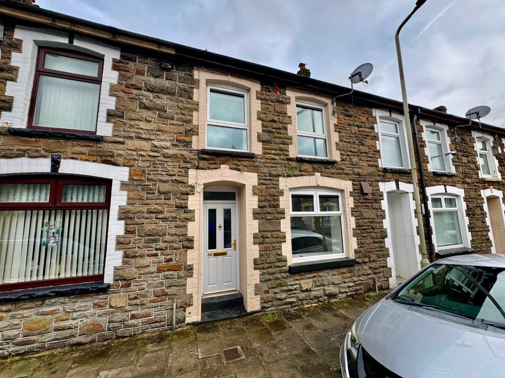 2 bed terraced house to rent in Griffith Street, Maerdy, Ferndale CF43, £650 pcm