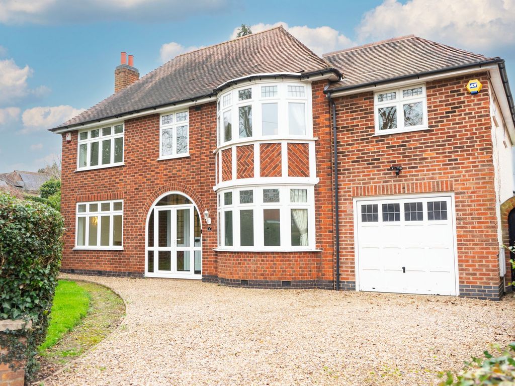 4 bed detached house for sale in Ridgway Road, Stoneygate, Leicester LE2, £775,000