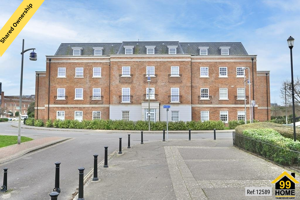 1 bed flat for sale in The Bridgehouse, Gosport, Hampshire PO12, £116,250