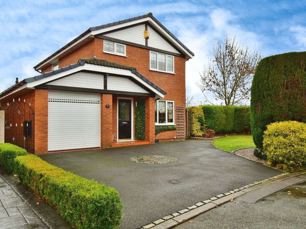 3 bed detached house for sale in Calderbrook Drive, Cheadle Hulme, Cheadle SK8, £470,000
