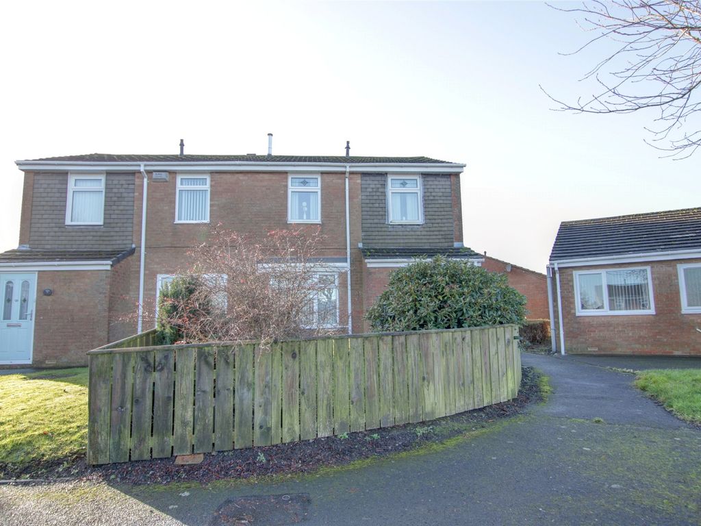 3 bed semi-detached house for sale in Pennine Court, Annfield Plain, Stanley DH9, £60,250