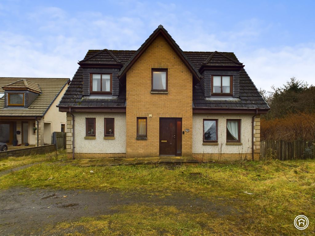 4 bed detached house for sale in Greengairs Road, Greengairs, Airdrie, North Lanarkshire ML6, £290,000