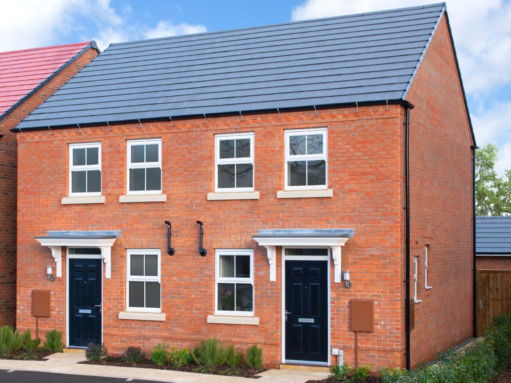 New home, 2 bed semi-detached house for sale in "Wilford" at Kingstone Road, Uttoxeter ST14, £112,500