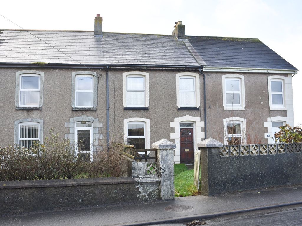 3 bed terraced house for sale in Andrews Terrace, Four Lanes, Redruth, Cornwall TR16, £145,000