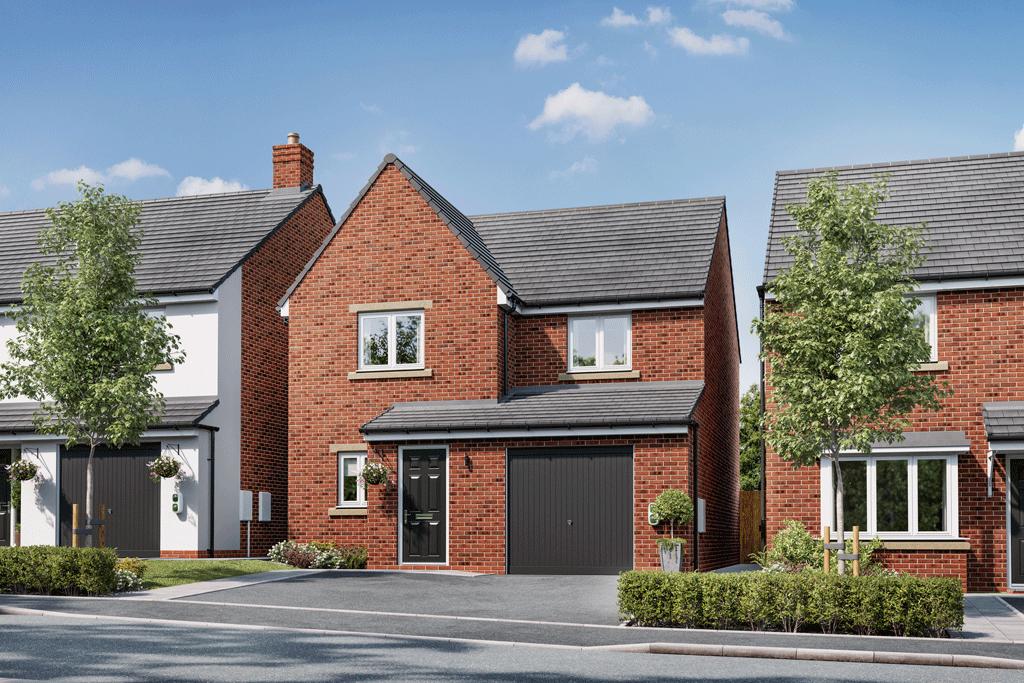 New home, 3 bed detached house for sale in "The Steeton" at Coventry Road, Exhall, Coventry CV7, £349,950