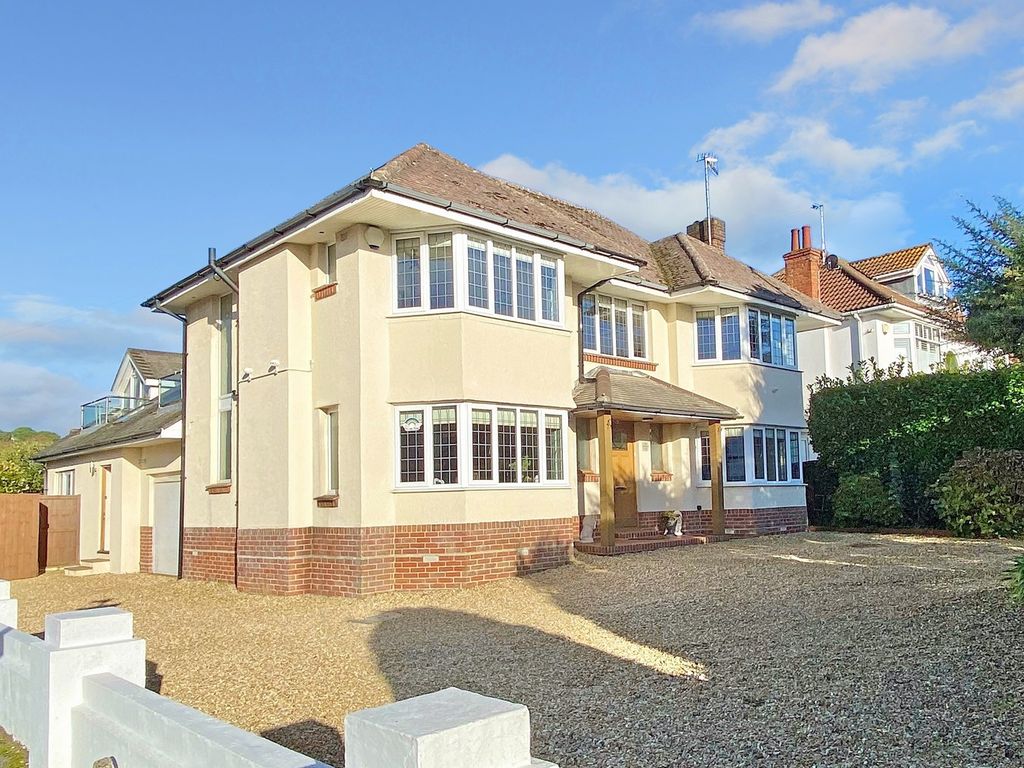 5 bed detached house for sale in Lilliput Road, Lilliput, Poole BH14, £1,450,000