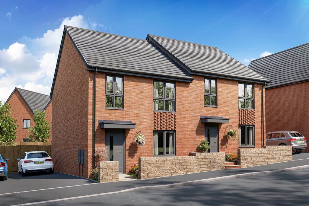 New home, 3 bed semi-detached house for sale in "The Byford - Plot 11" at St. Marys Grove, Nailsea, Bristol BS48, £385,000