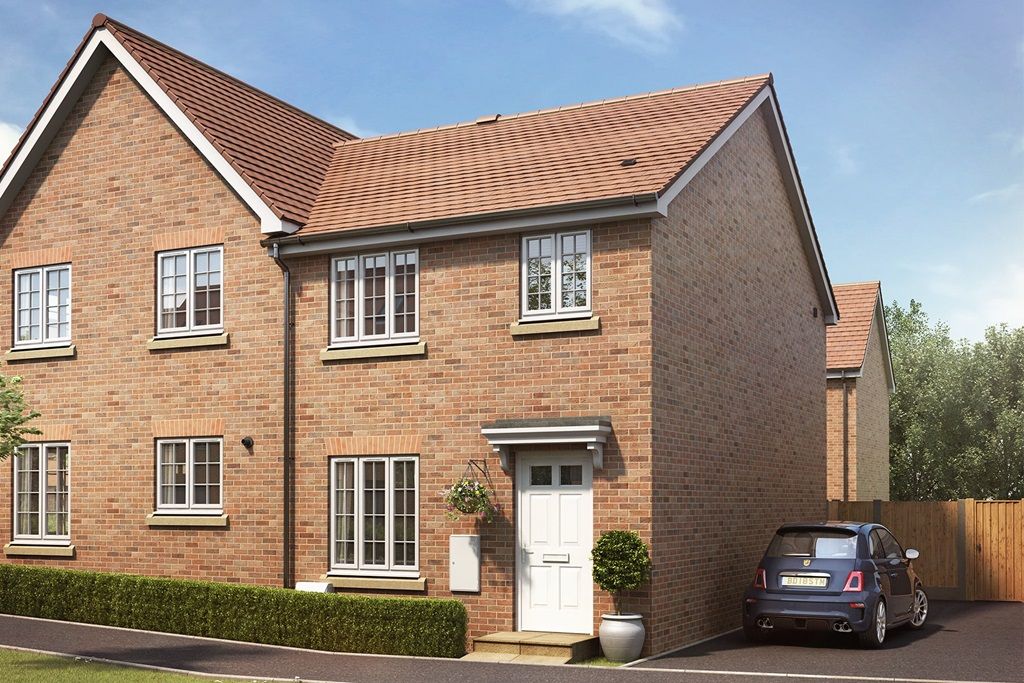 New home, 3 bed semi-detached house for sale in "The Gosford - Plot 466" at Saltburn Turn, Houghton Regis, Dunstable LU5, £231,000