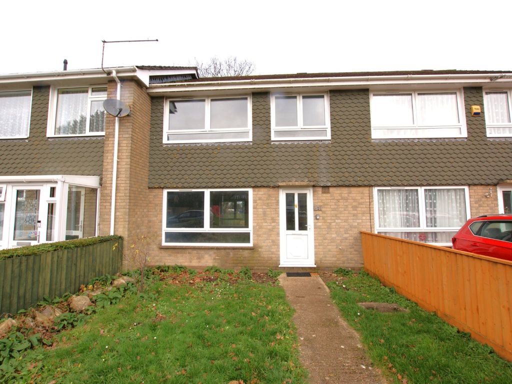 3 bed terraced house for sale in Victoria Close, Corfe Mullen, Wimborne, Dorset BH21, £270,000