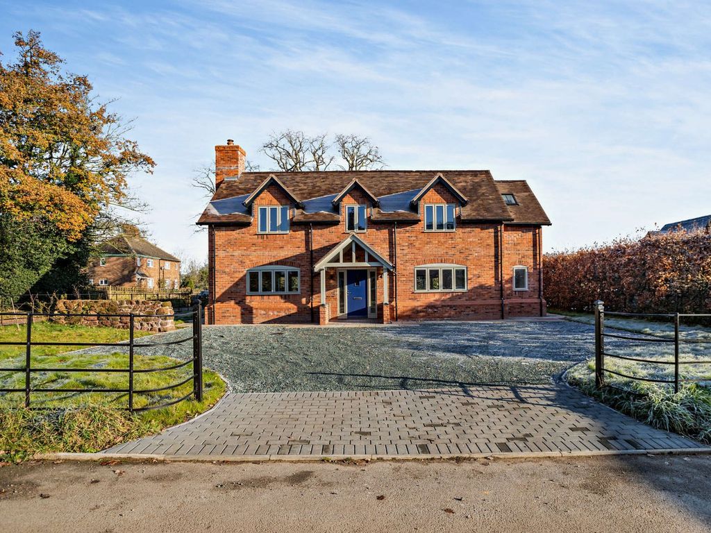 New home, 4 bed detached house for sale in Kynnersley, Telford, Shropshire TF6, £745,000