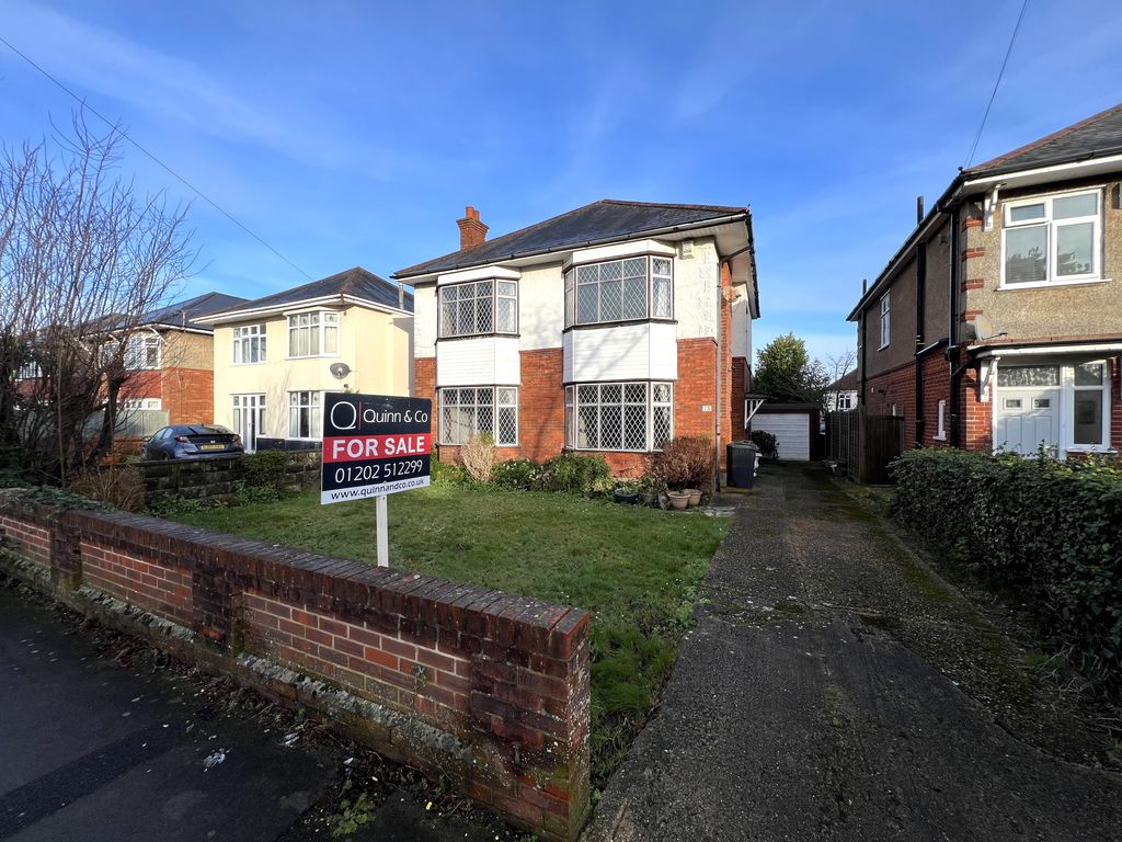 4 bed detached house for sale in St. Lukes Road, Winton, Bournemouth BH3, £550,000