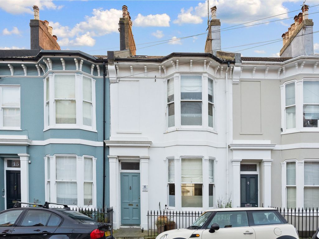 4 bed terraced house for sale in Sudeley Street, Brighton BN2, £850,000