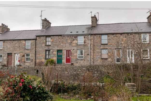 2 bed terraced house for sale in New Street, Trefor, Caernarfon LL54, £94,500