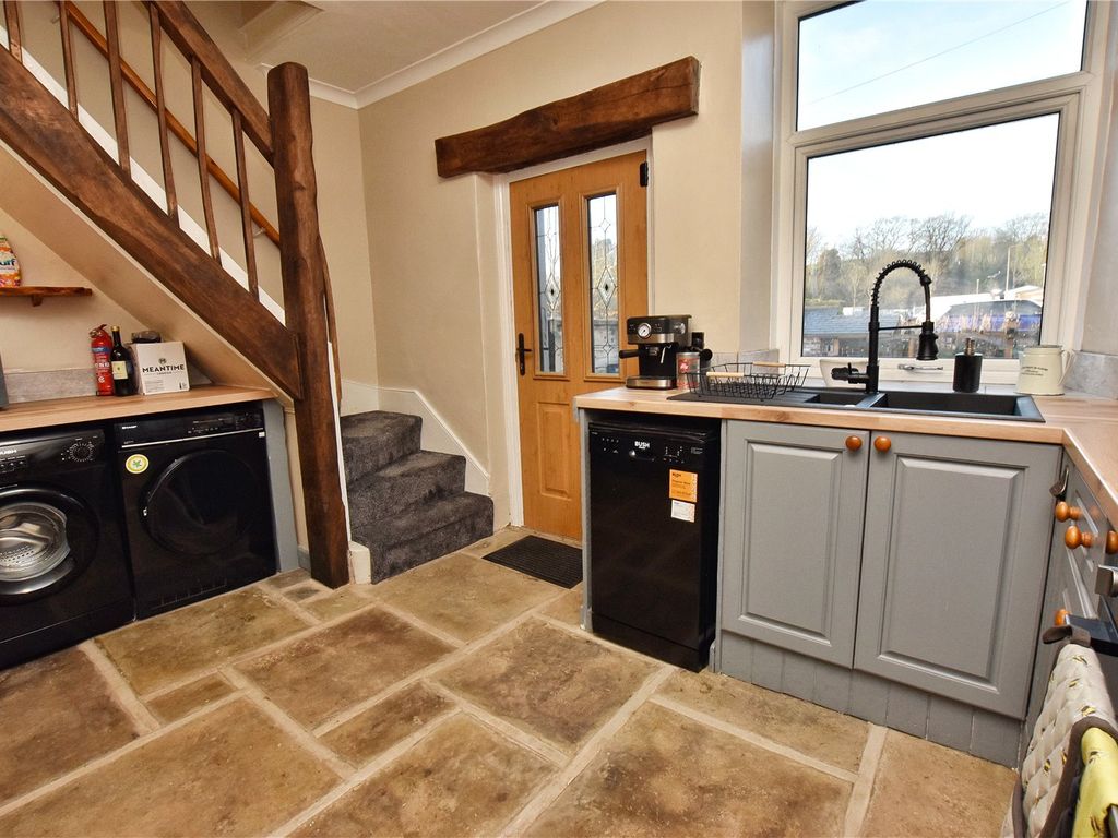 2 bed terraced house for sale in Woolley Bridge Road, Woolley Bridge, Glossop, Derbyshire SK13, £185,000