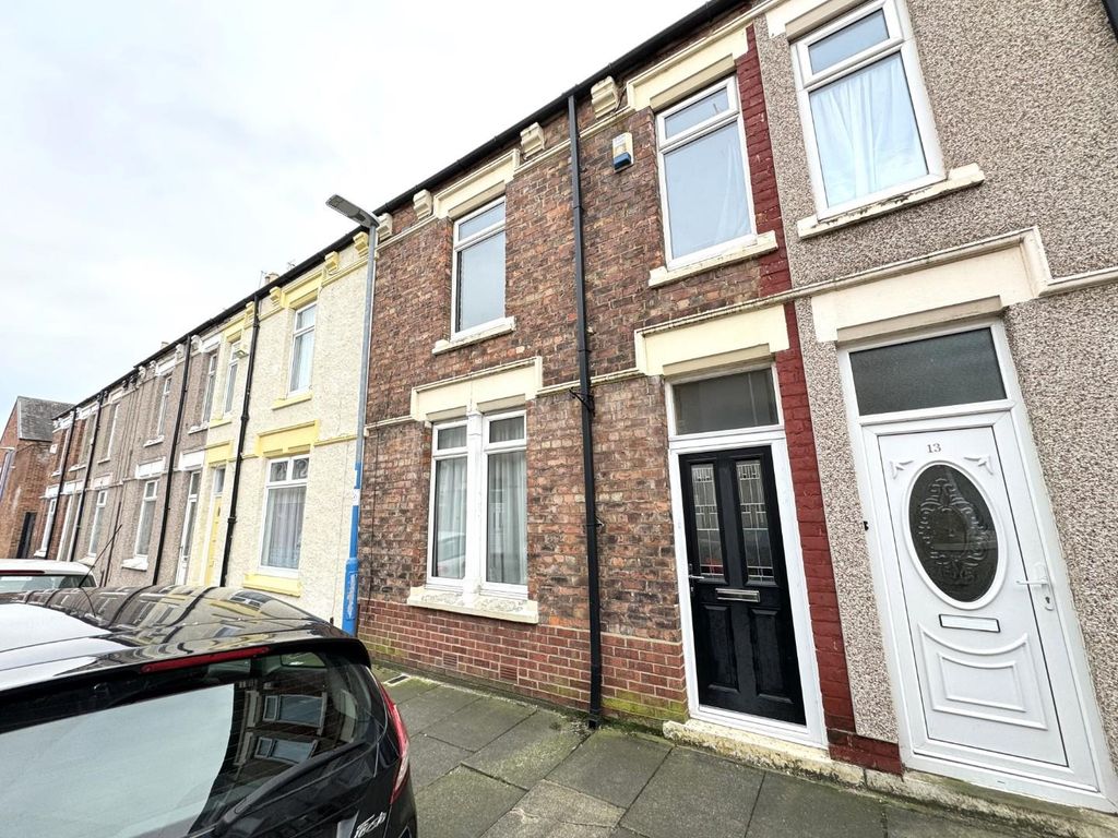 2 bed terraced house for sale in Wilson Street, Hartlepool TS26, £65,000