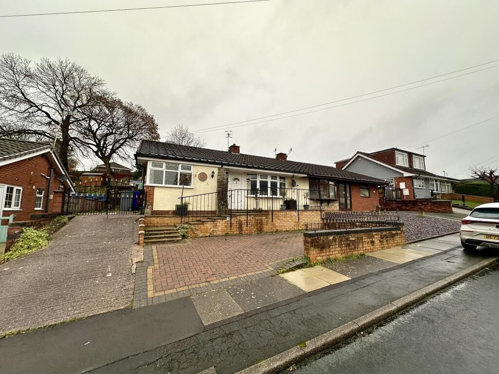 2 bed semi-detached bungalow for sale in Coleridge Road, Longton, Stoke-On-Trent ST3, £120,000