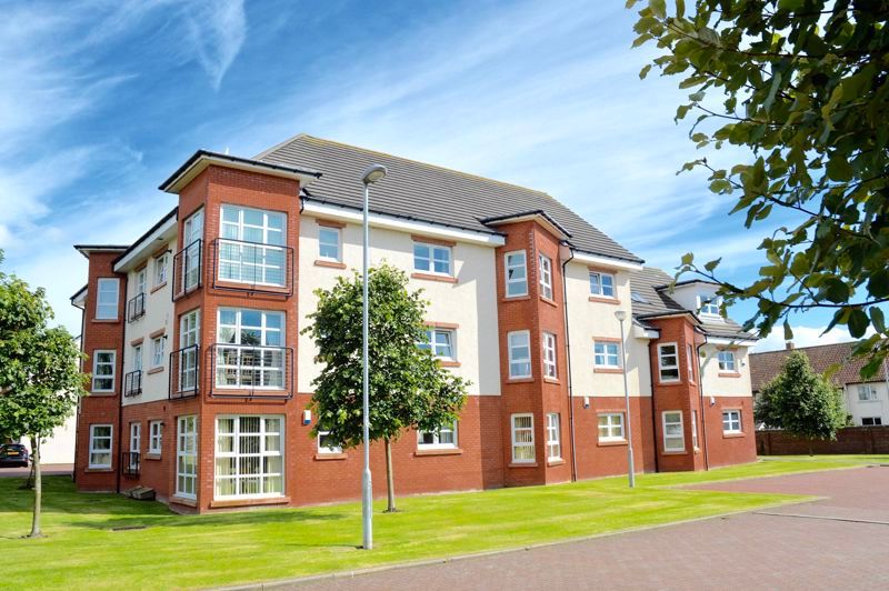 2 bed flat for sale in Elms Way, Ayr KA8, £115,000